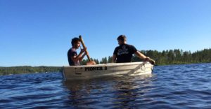 Norwegen Podcast - Christoph und Adrian im Boot