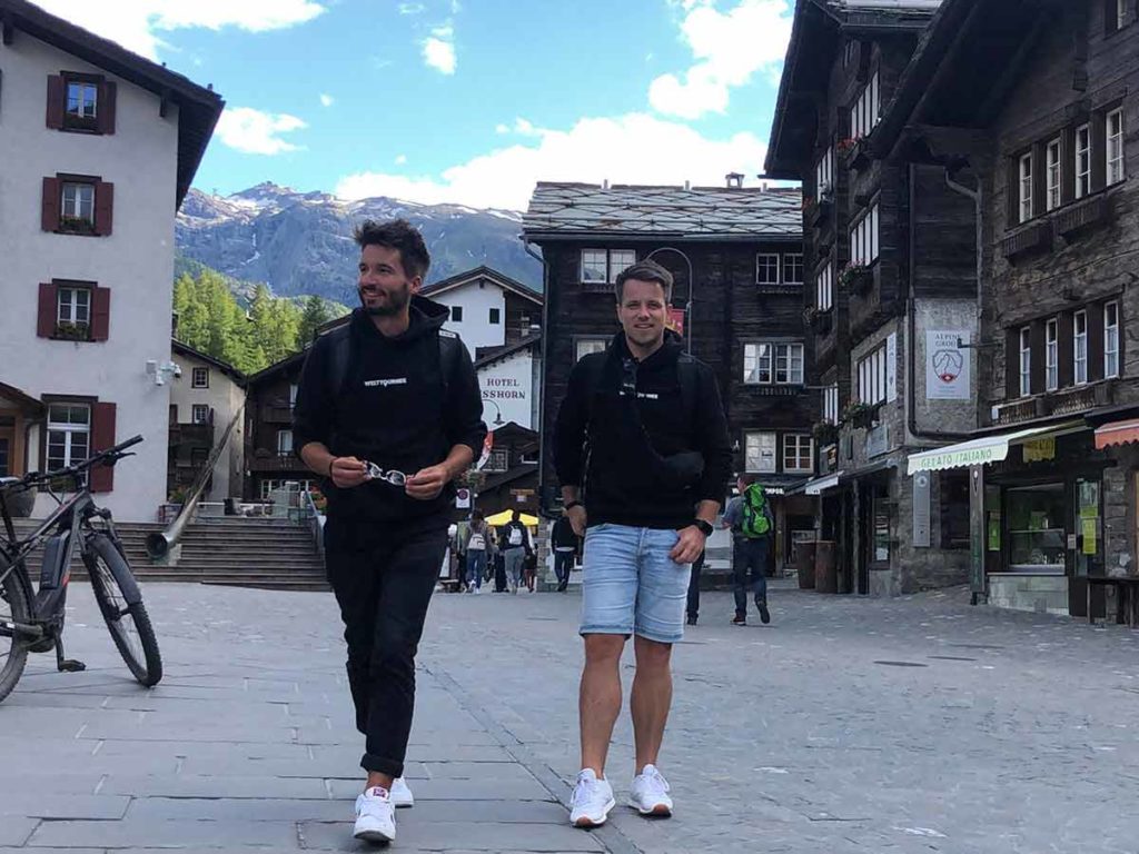 Der Reisepodcast in der Schweiz in Zermatt