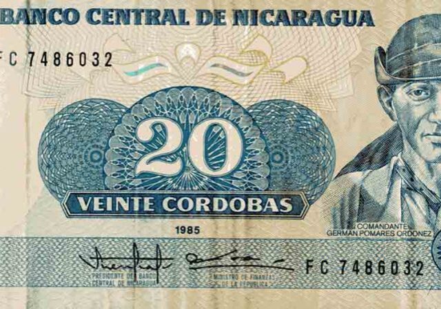 Der Córdoba Oro - die Währung in Nicaragua.
